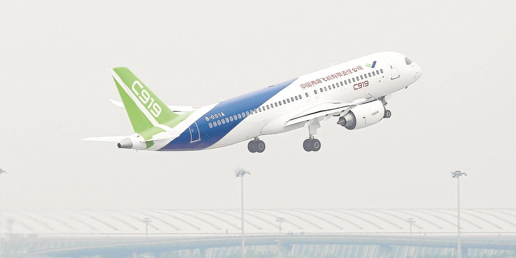La pujante industria aeronáutica china pone a prueba la hegemonía de Boeing y Airbus