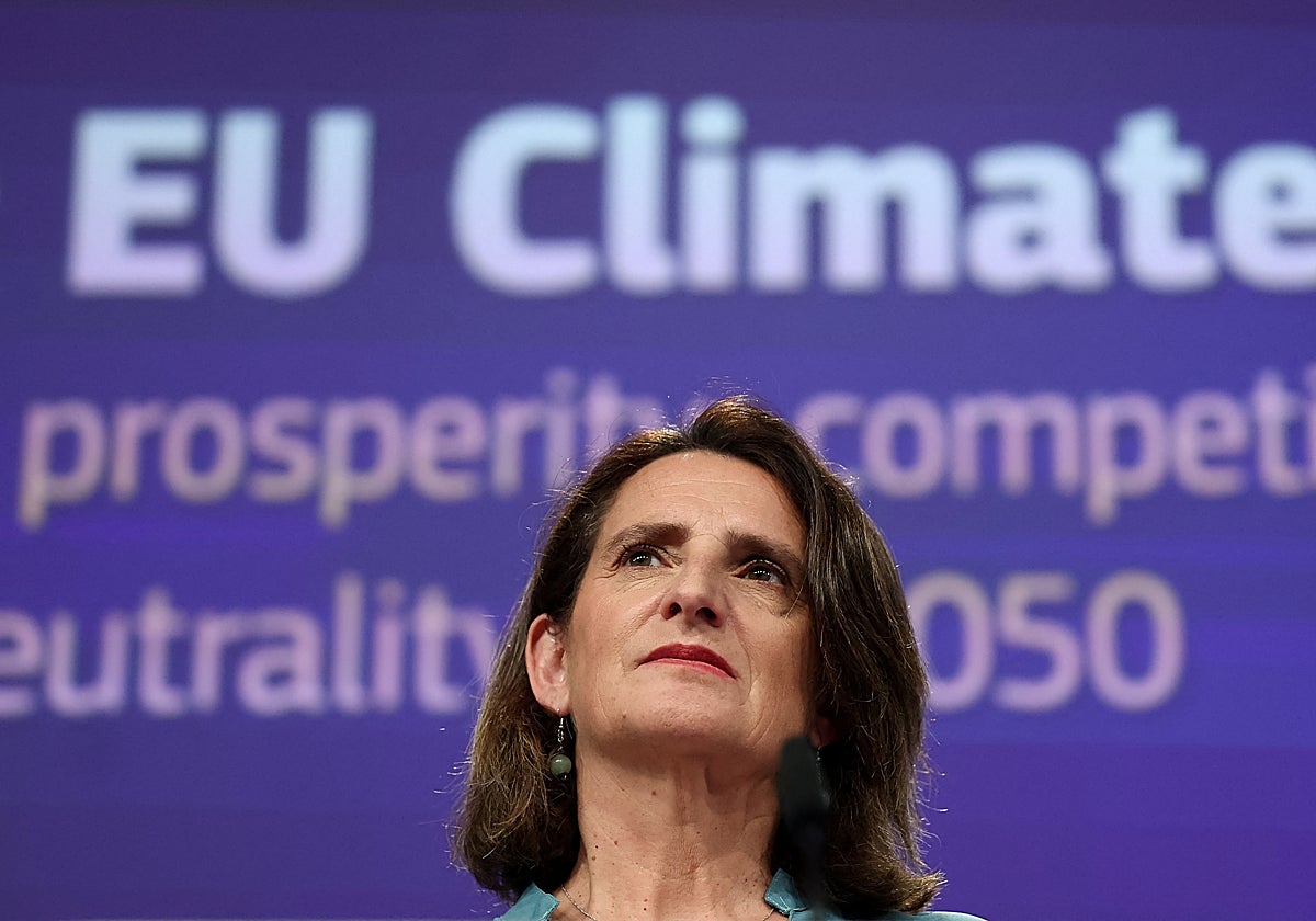 La exministra Teresa Ribera