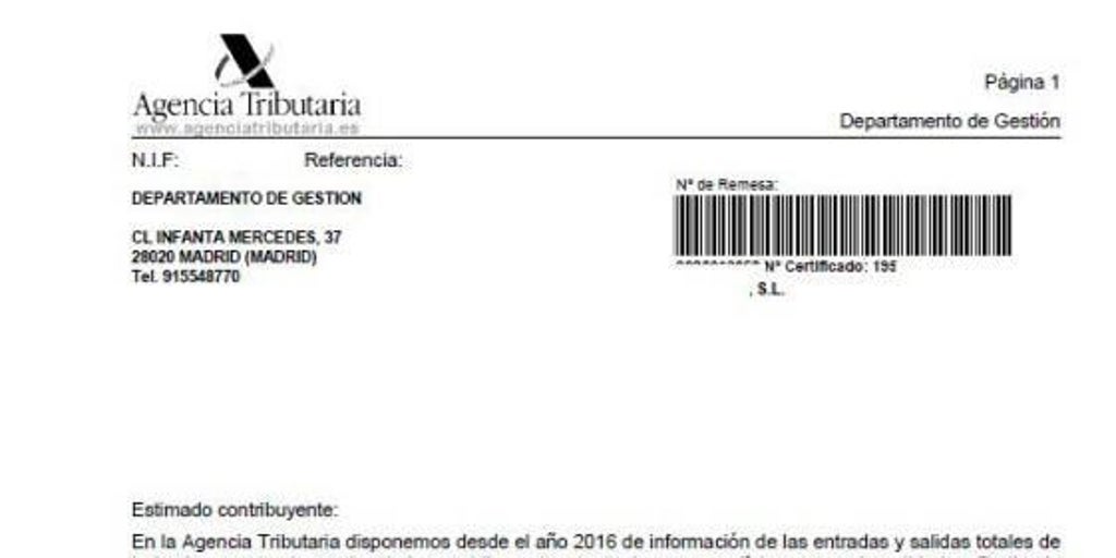 Las 'cartas aviso' de Hacienda disparan un 70% los ingresos por ajustes voluntarios en las declaraciones fiscales