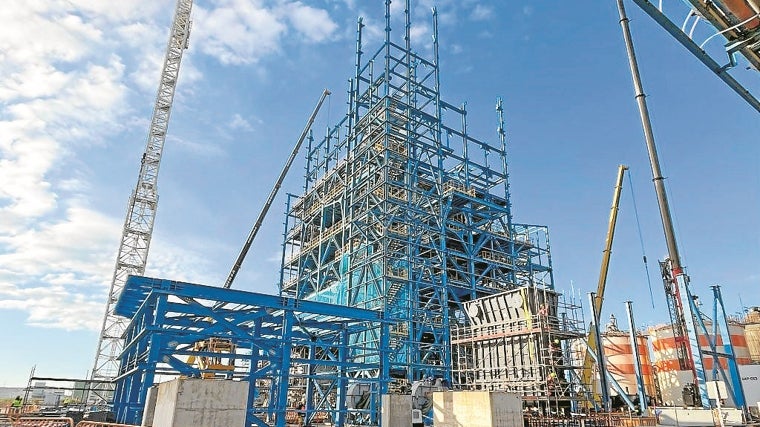 La futura planta de Atlantic Copper en Huelva
