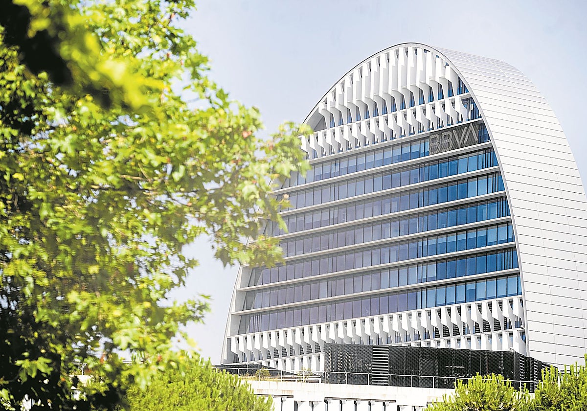 La sede corporativa de BBVA