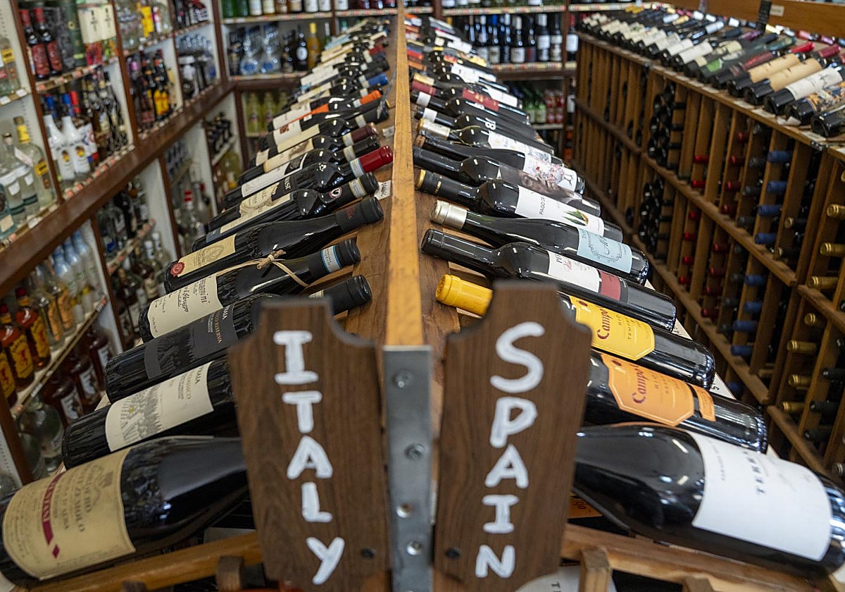 Los aranceles afectan al vino español