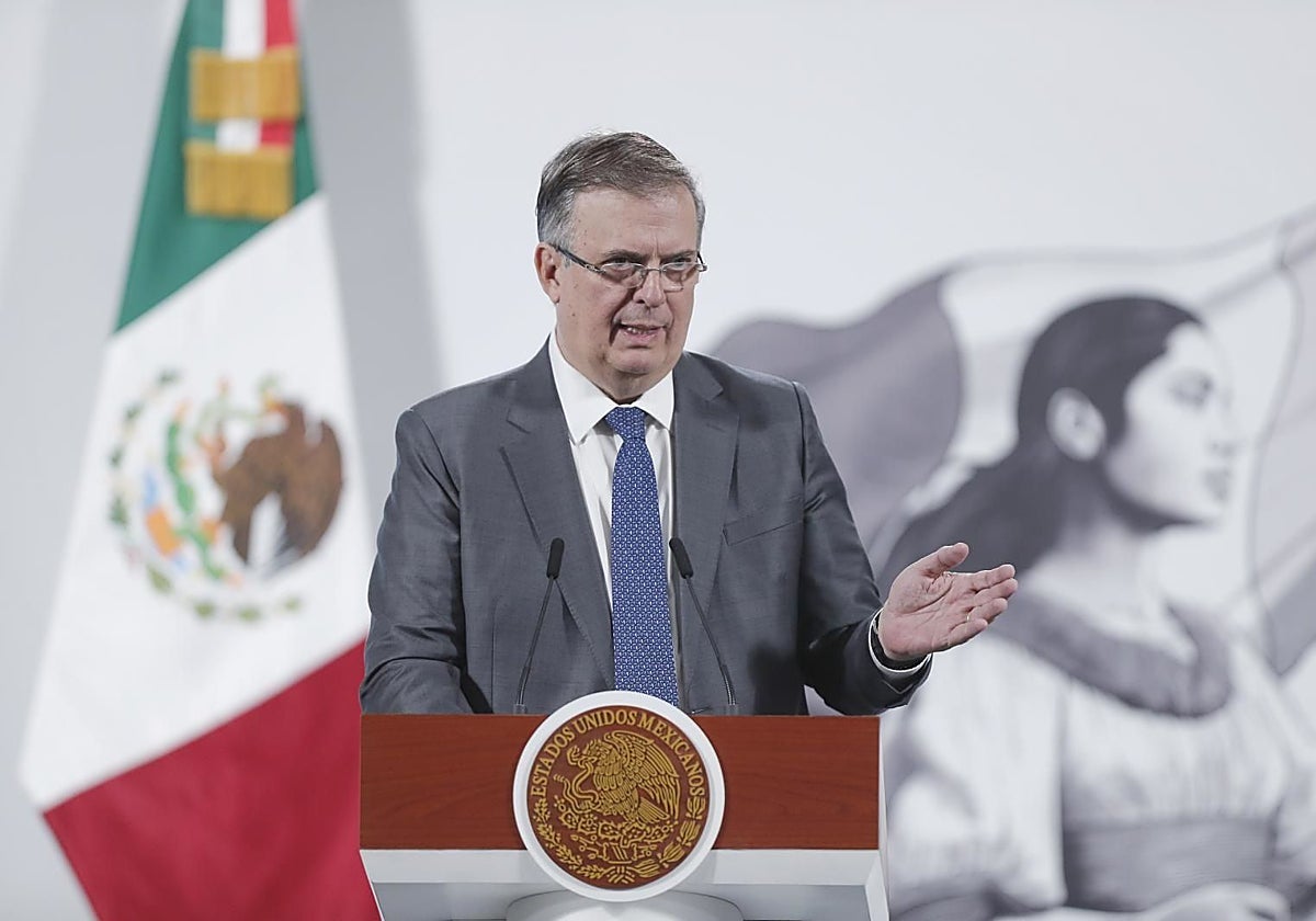 El secretario de Economía, Marcelo Ebrard