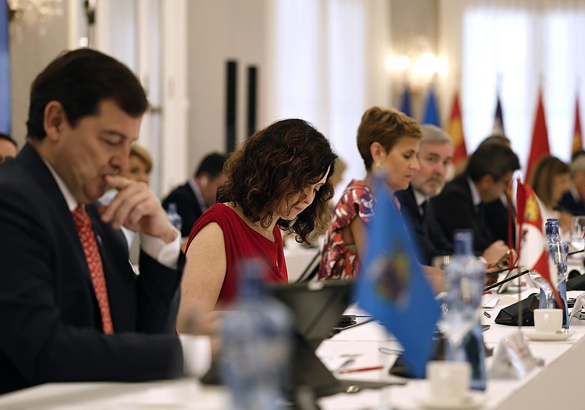 Imagen de la última conferencia de presidentes, en junio