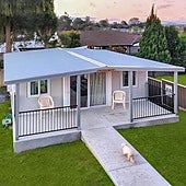 La casa prefabricada que vende Amazon por menos de 7.000 euros: con estructura de metal reforzado y aislamiento térmico e insonorizado