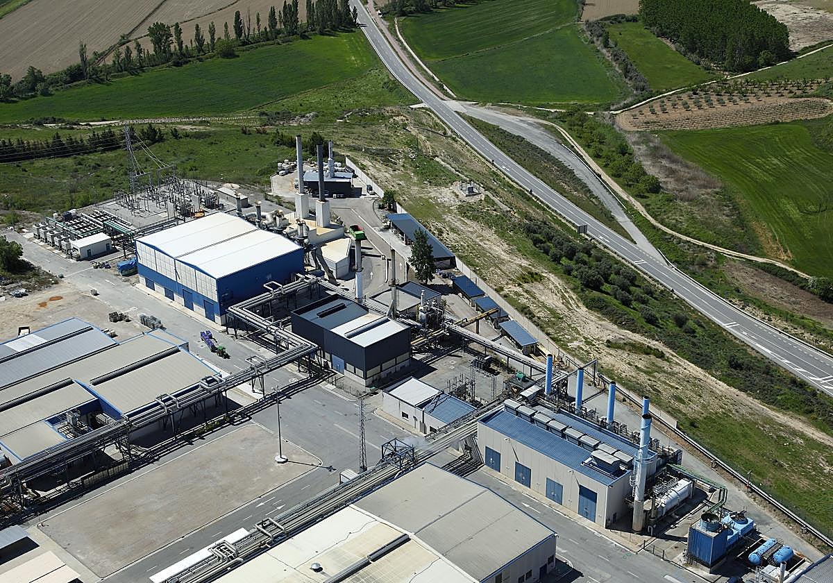 Centrales de la empresa Viscofan en Caseda (Navarra)