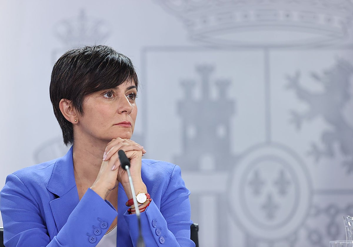 La ministra de Vivienda, Isabel Rodríguez