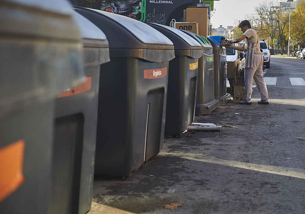 Un sistema urbano de clasificación de basuras