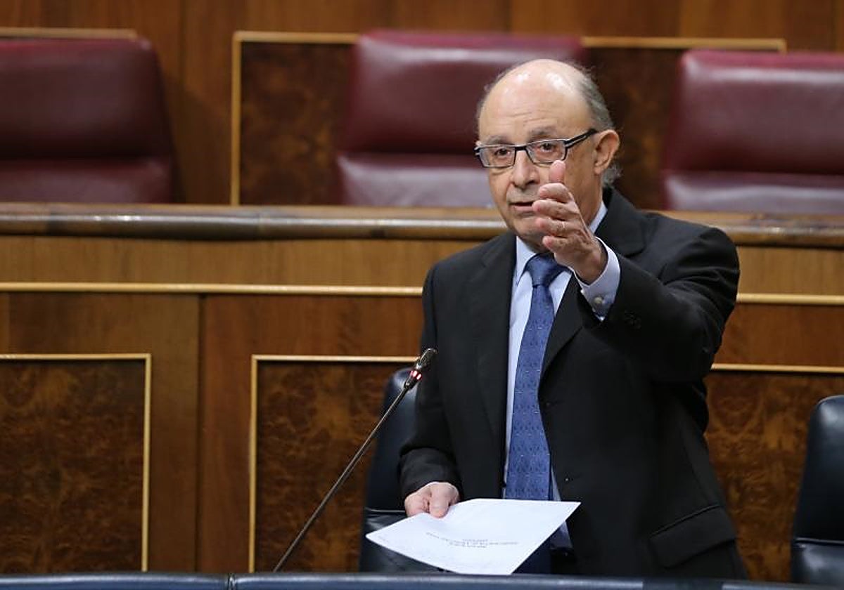 El ex ministro de Hacienda, Cristóbal Montoro