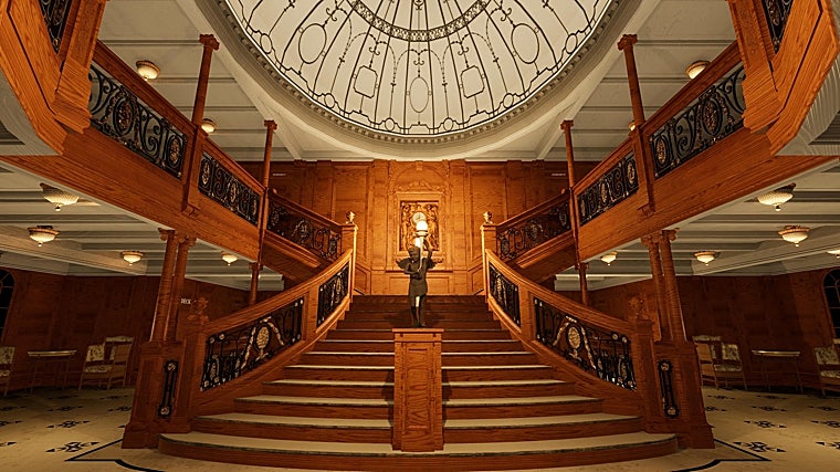 Virtual Zone ha creado una experiencia inmersiva para conocer el crucero en profundidad, desde el naufragio a vivir en primera persona su única travesía