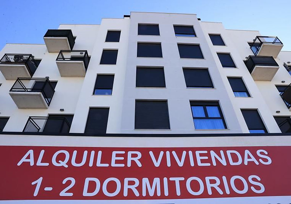 Edificio de pisos en alquiler en Madrid