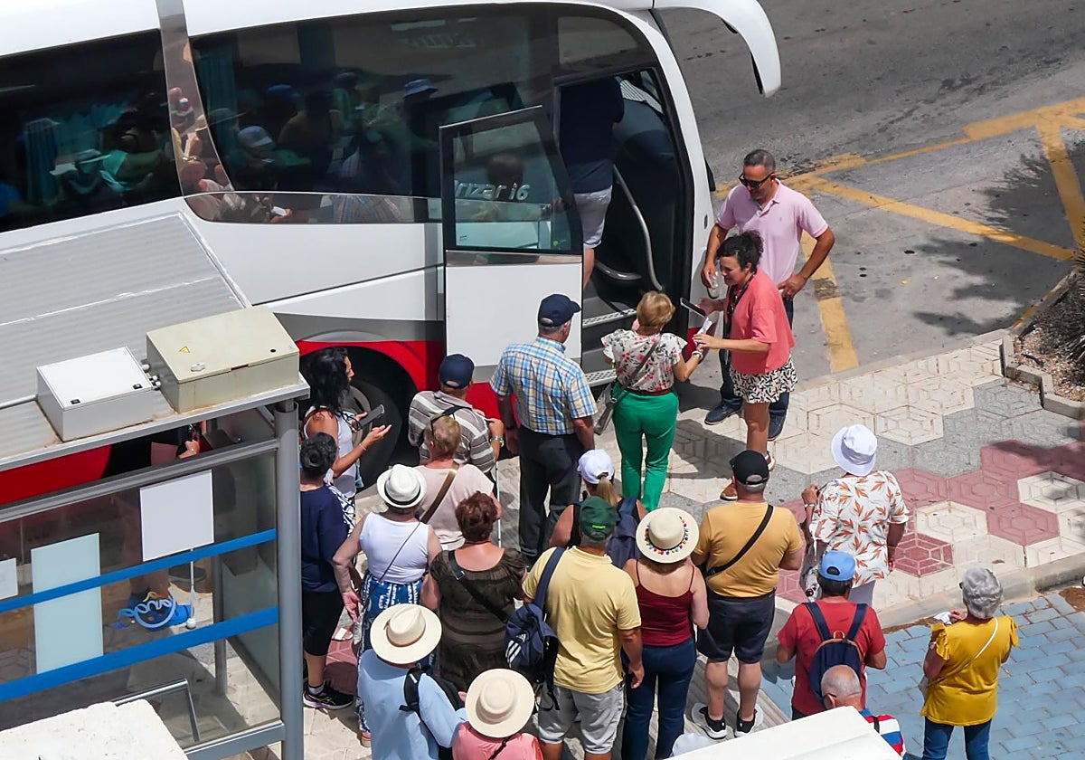 Viajeros del Imserso
