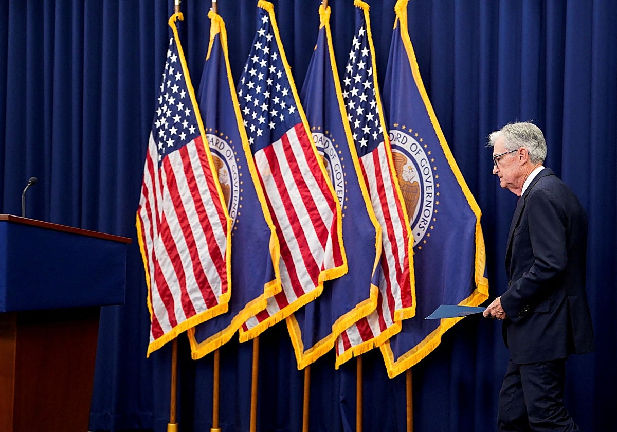 Jerome Powell, presidente de la Reserva Federal