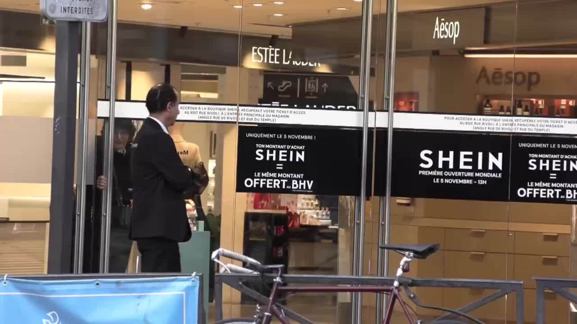 El Ayuntamiento de París acusa al BHV de &quot;provocación&quot; por mantener su acuerdo con Shein