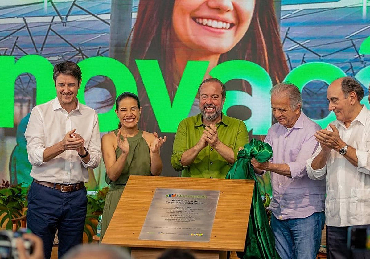 El presidente de Iberdrola en la presentación del proyecto Noronha Verde