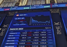 El IBEX sube un 1,77% y logra un nuevo máximo histórico, por encima de los 16.182 puntos