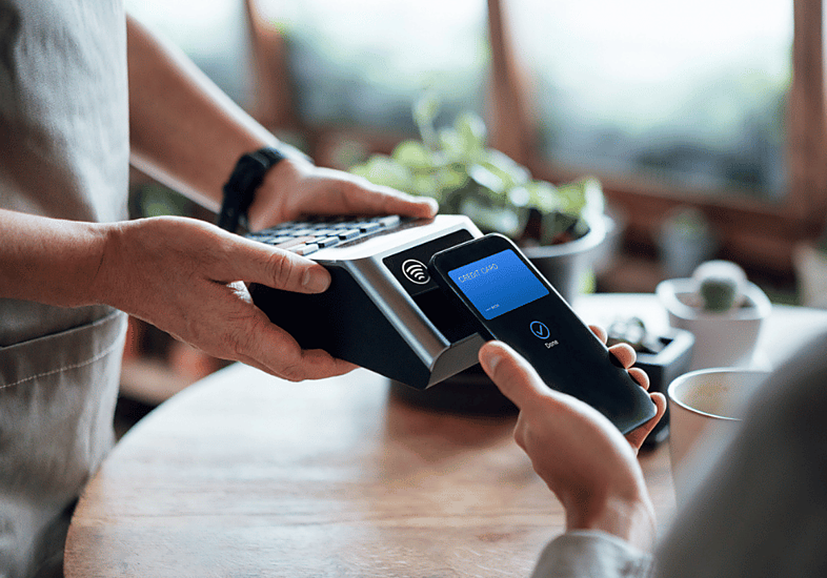 Pago en comercio con una tarjeta de crédito virtual