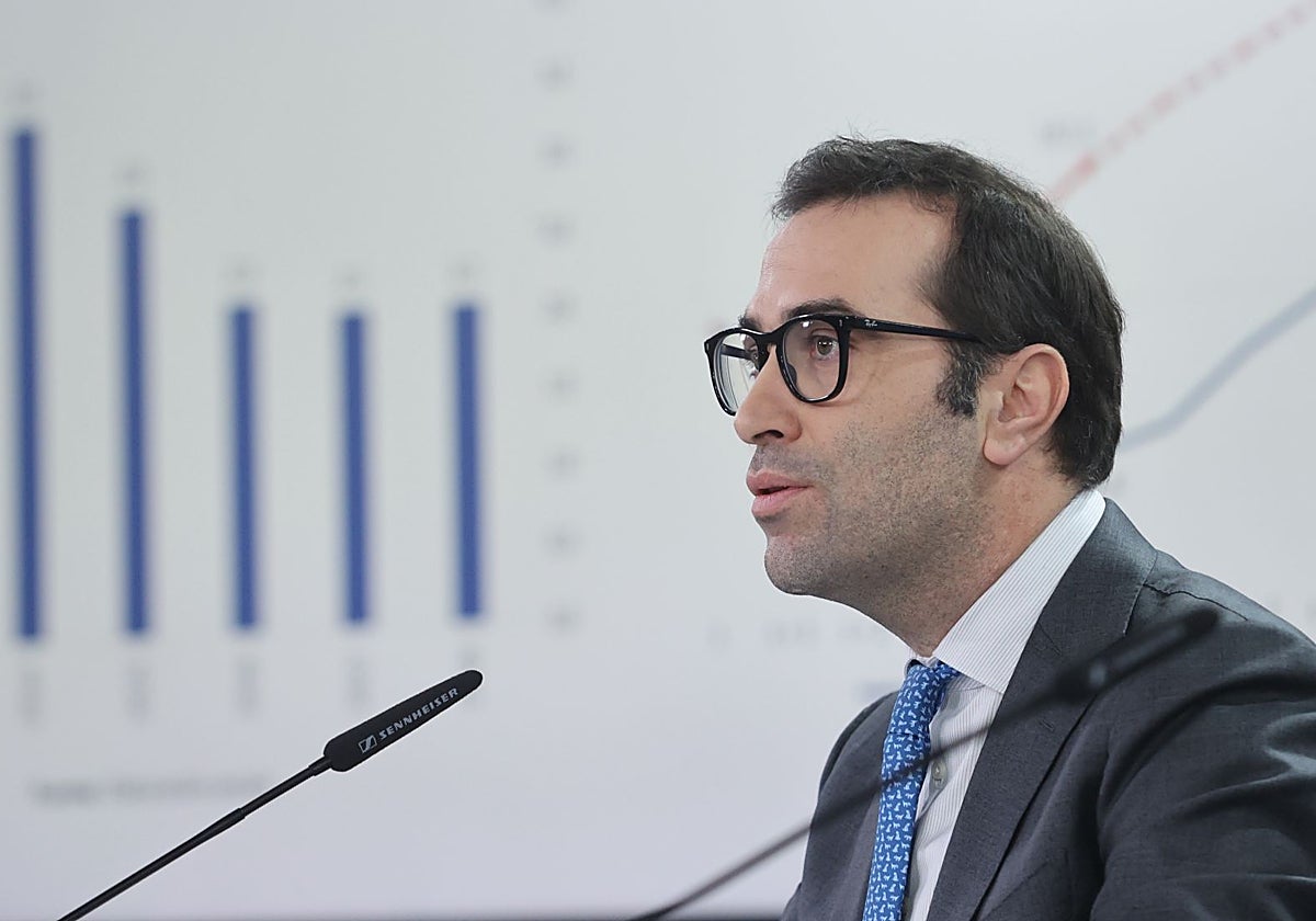 El ministro de Economía, Carlos Cuerpo