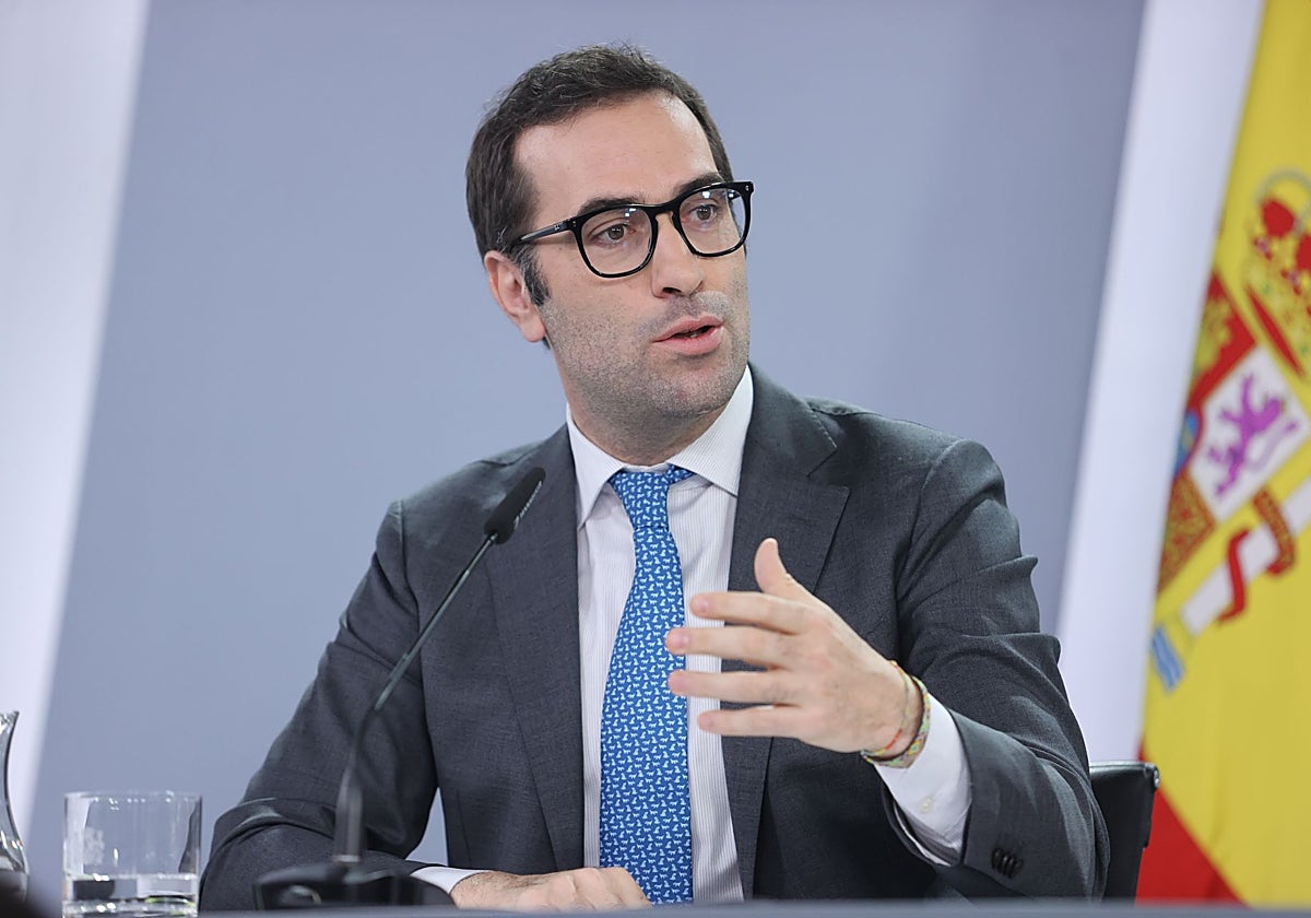 El ministro de Economía, Carlos Cuerpo