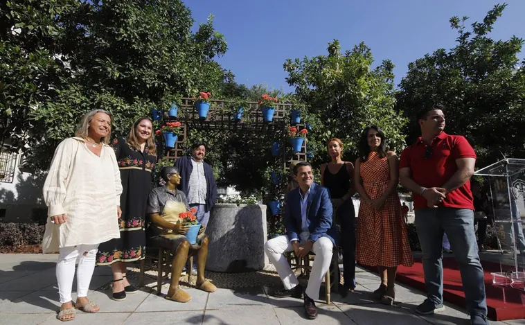'El pozo de las flores' de Belmonte ya muestra la tradición del cuidado de los Patios de Córdoba