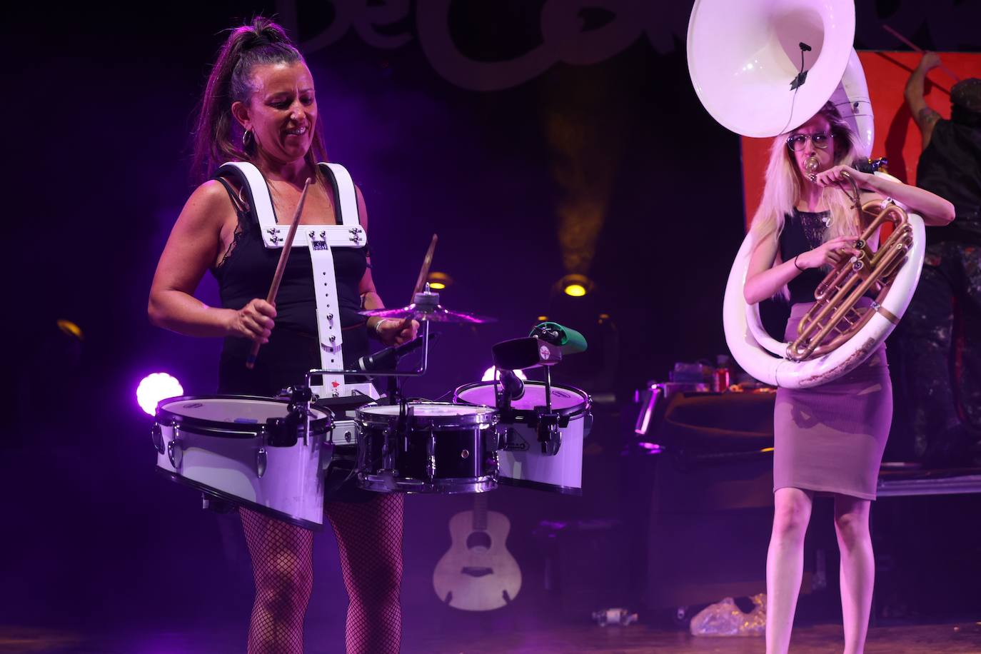 El concierto de La M.O.D.A. y Muchachito Bombo Infierno, en imágenes