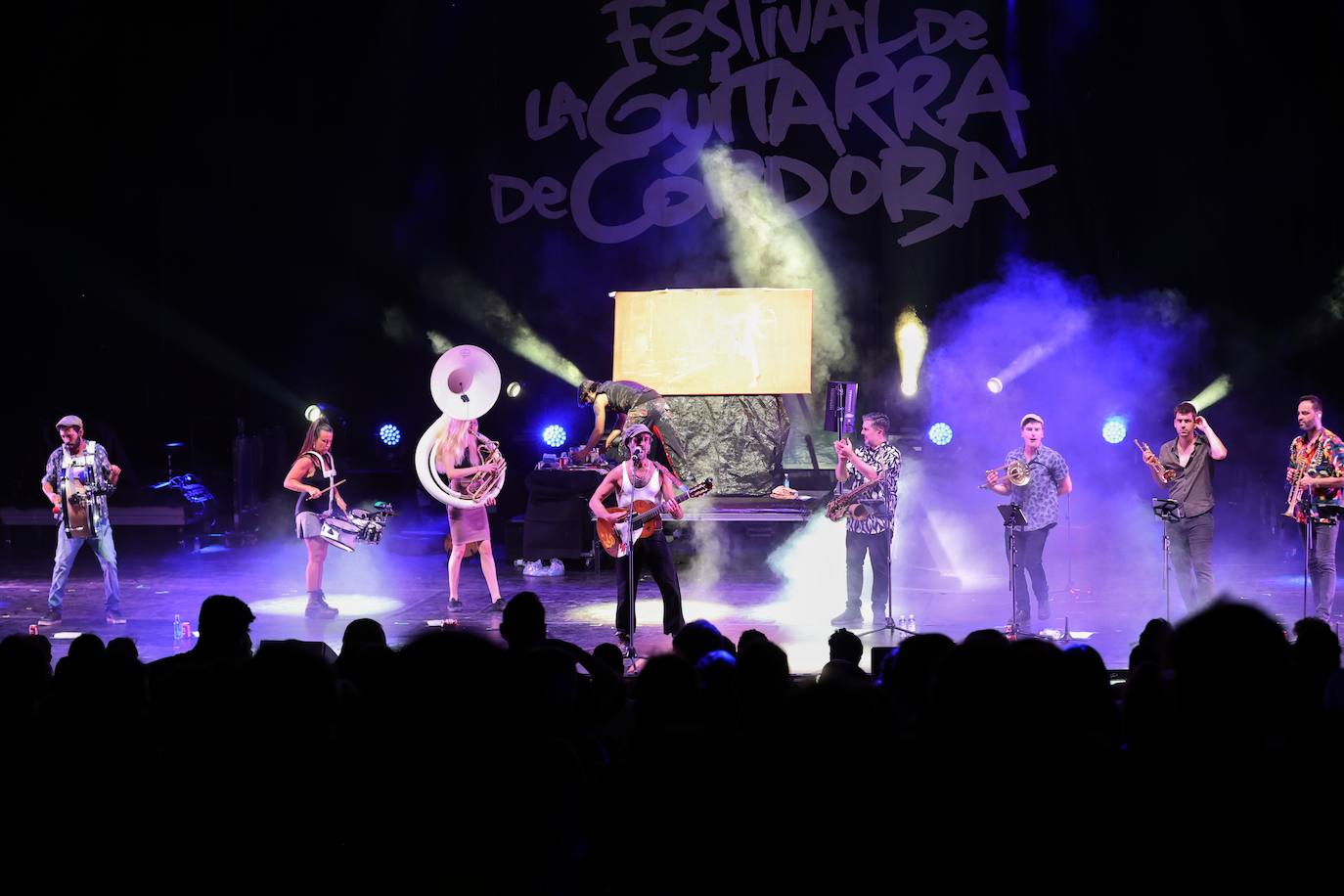 El concierto de La M.O.D.A. y Muchachito Bombo Infierno, en imágenes