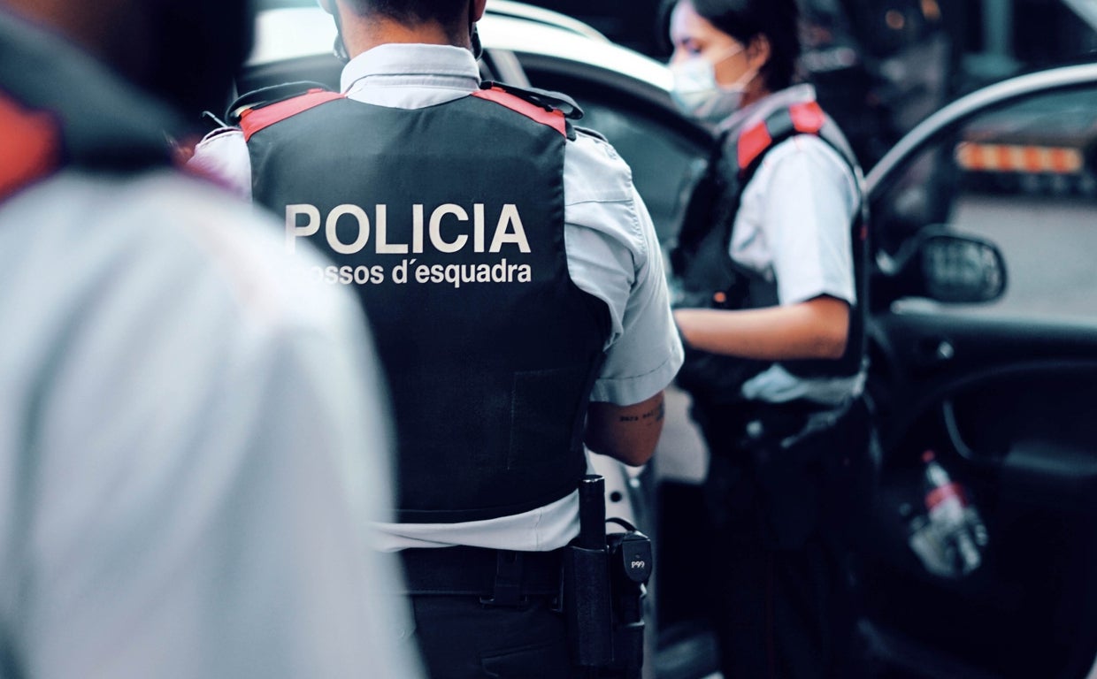 Una patrulla de la Policía catalana