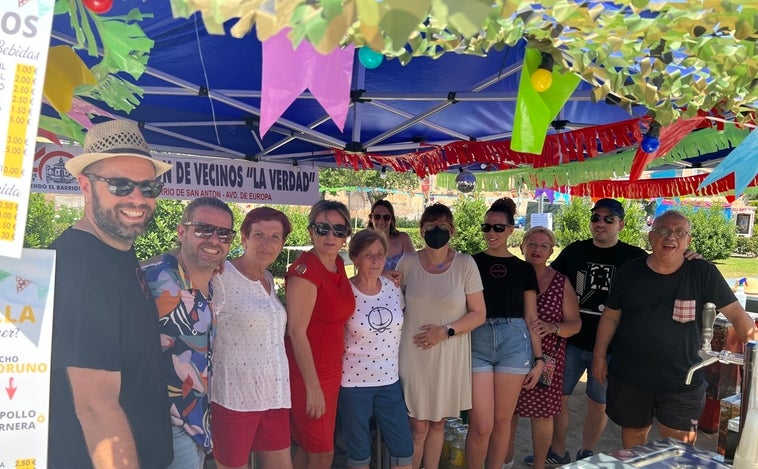 Milagros Tolón, de fiestas en San Santón