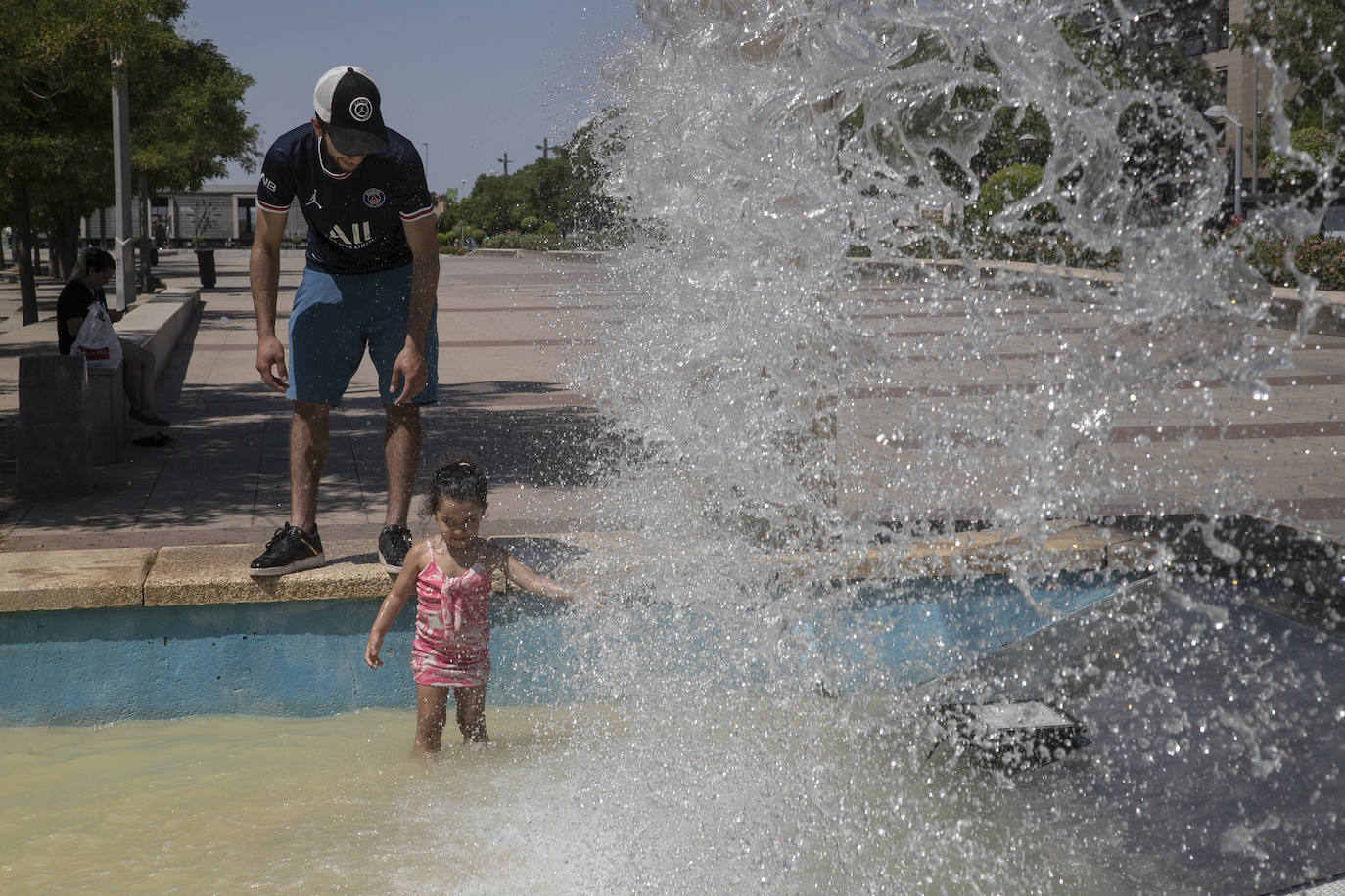 Córdoba en plena ola de calor, en imágenes