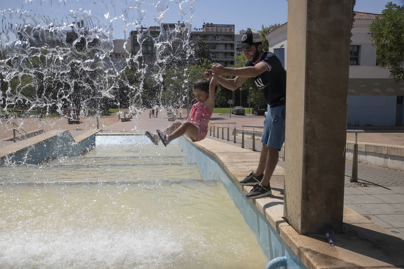 Córdoba en plena ola de calor, en imágenes