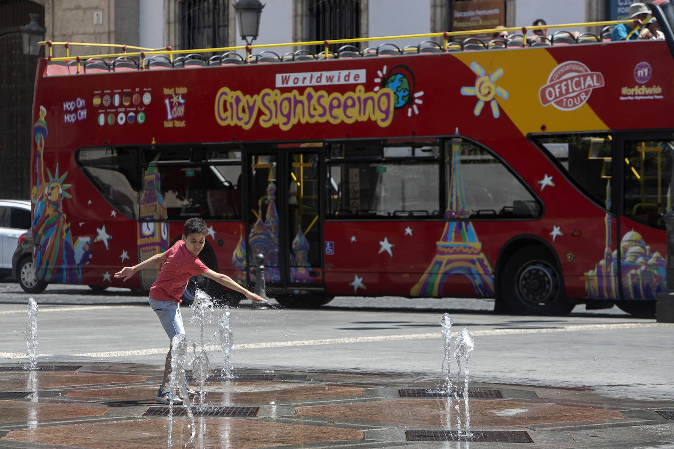 Córdoba en plena ola de calor, en imágenes
