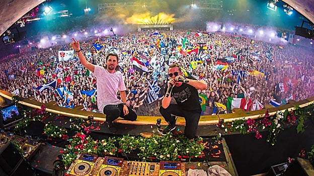 Los hermanos Dimitri y Michael Thivaios, más conocidos como Dimitri Vegas & Like Mike.