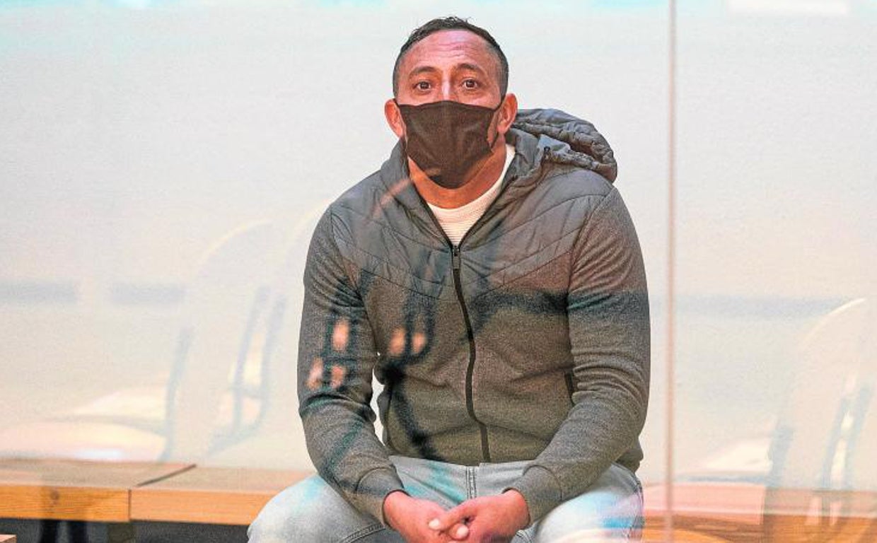 Driss Oukabir, durante el juicio en la Audiencia Nacional