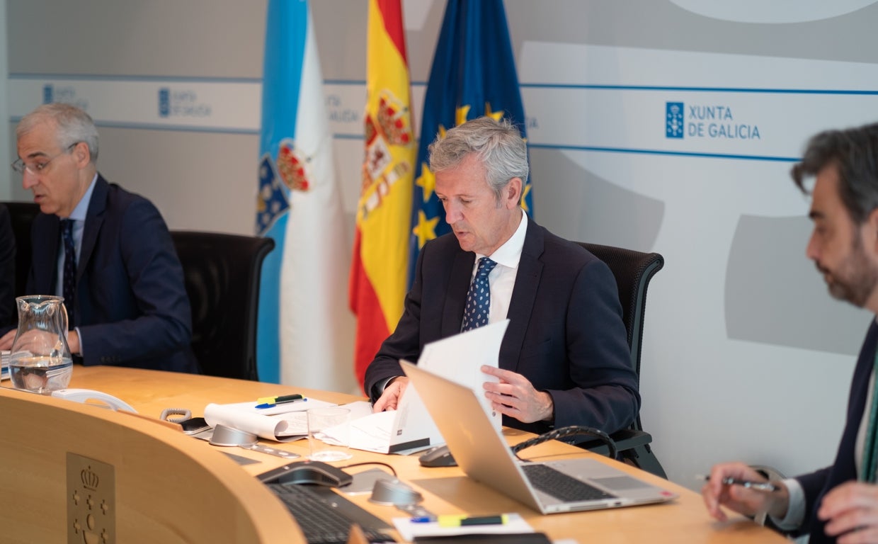 Alfonso Rueda preside este jueves el Consello de la Xunta