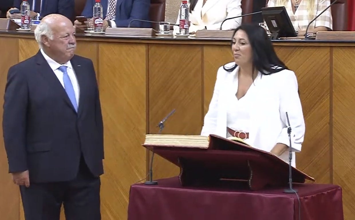 Una diputada de Podemos Andalucía fue en las listas con un ministro del PP de José María Aznar