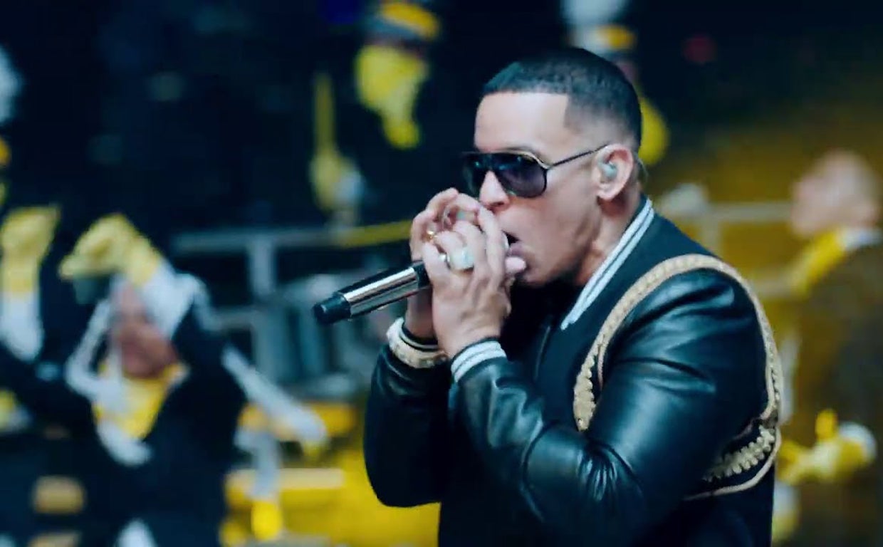 Daddy Yankee durante un concierto