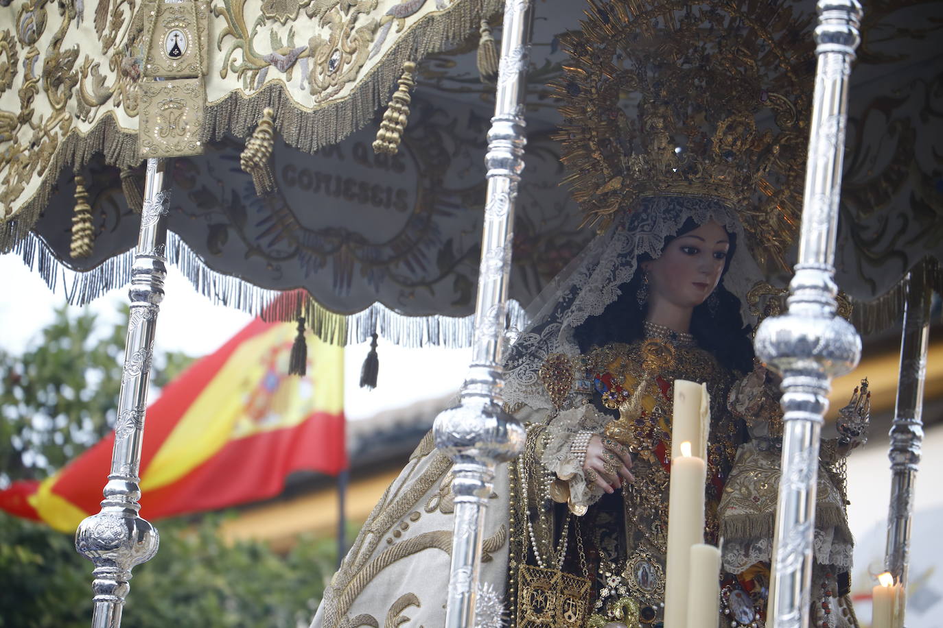La procesión de la Virgen del Carmen de San Cayetano, en imágenes