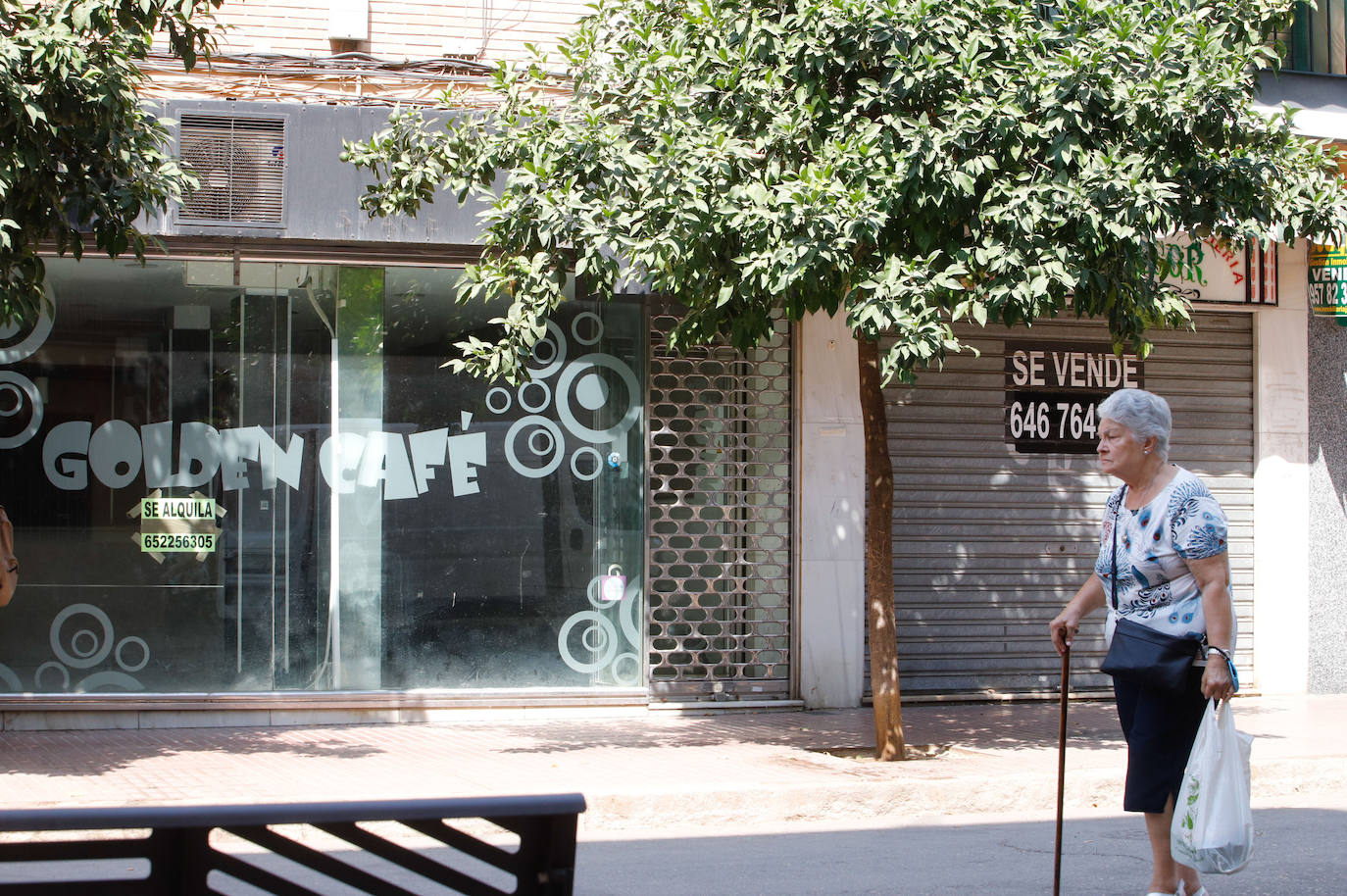 El auge del Centro Comercial Abierto de la Viñuela, en imágenes