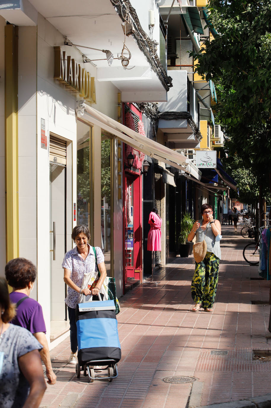 El auge del Centro Comercial Abierto de la Viñuela, en imágenes