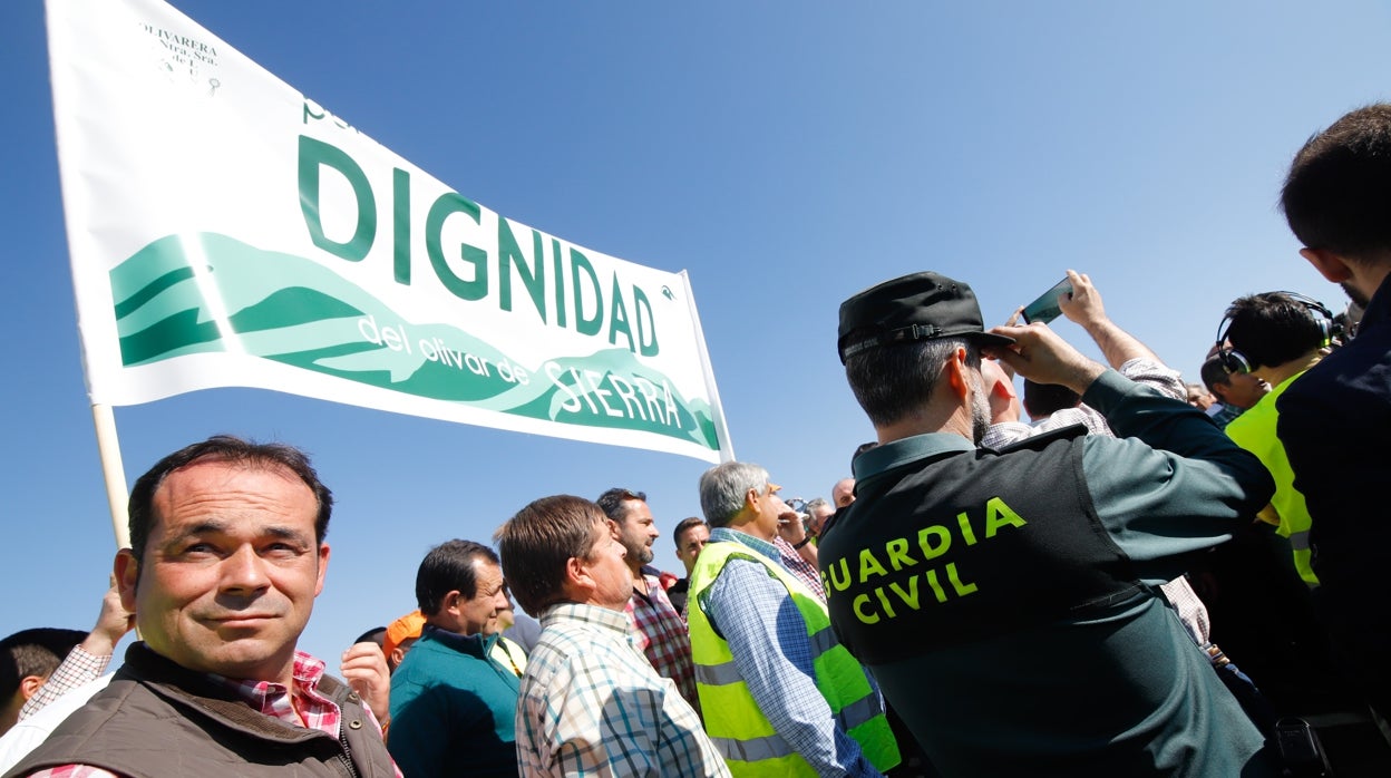 El campo de Córdoba vuelve a las protestas en la calle por la situación «ruinosa» del alza de costes