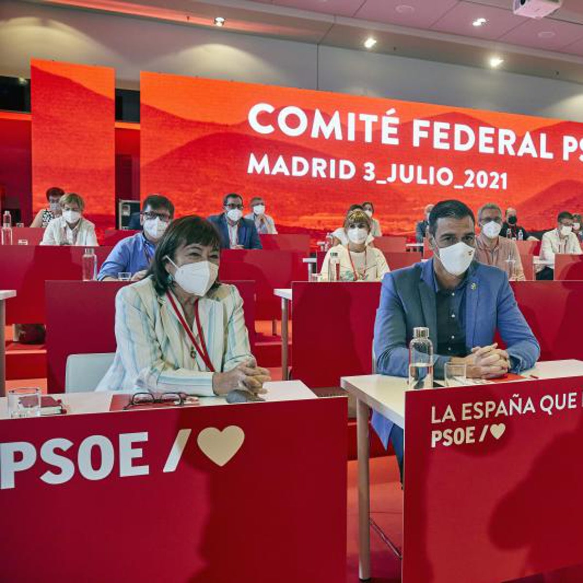 Sánchez adelanta el Comité Federal para neutralizar el desgaste por la salida de Lastra