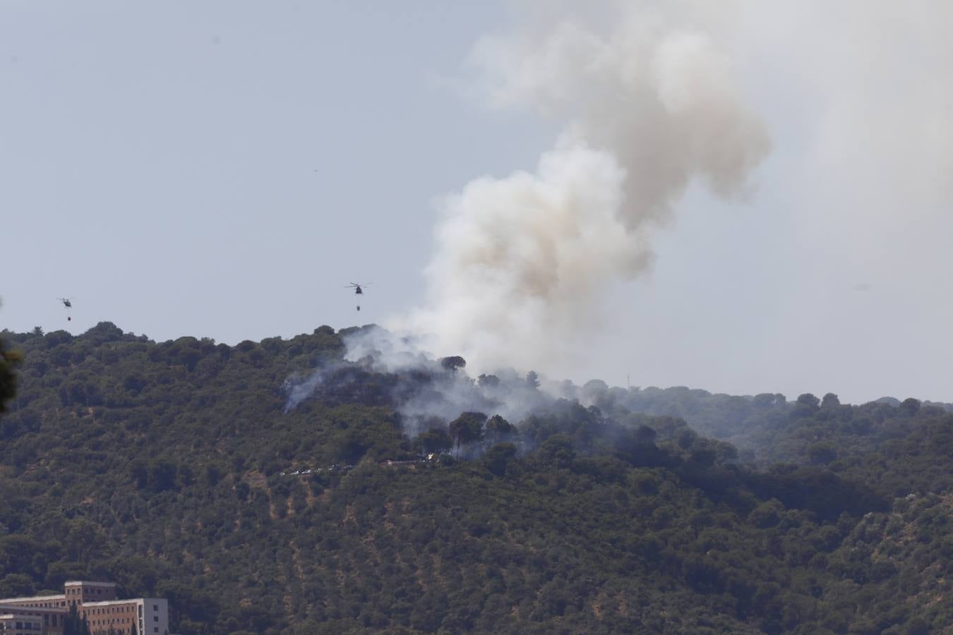 El incendio en la Sierra de Córdoba, en imágenes