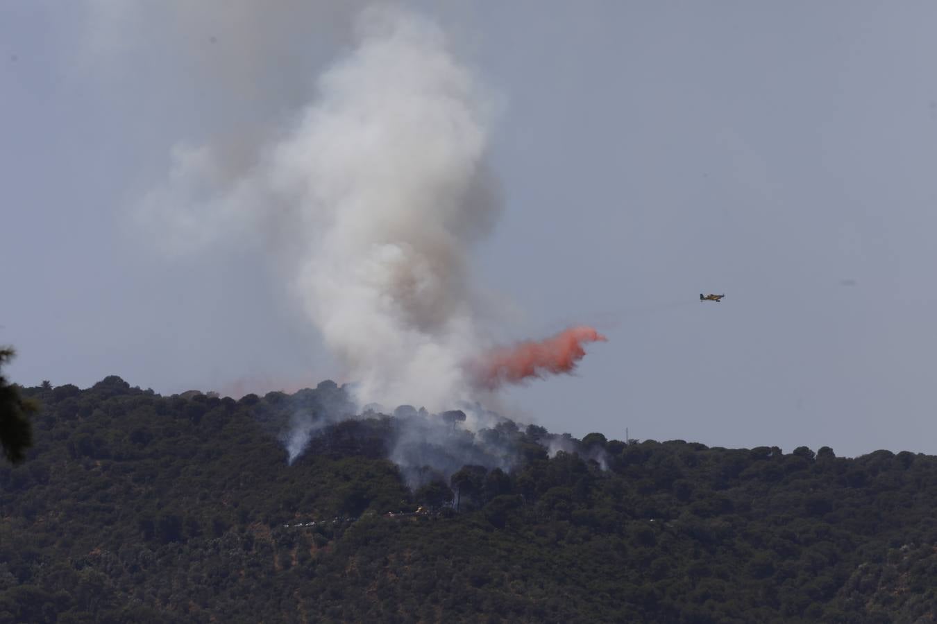 El incendio en la Sierra de Córdoba, en imágenes