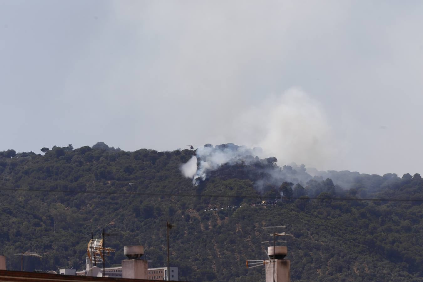 El incendio en la Sierra de Córdoba, en imágenes