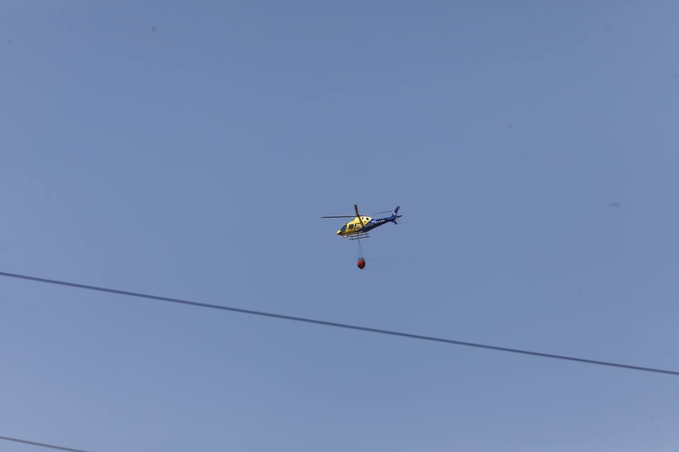 El incendio en la Sierra de Córdoba, en imágenes