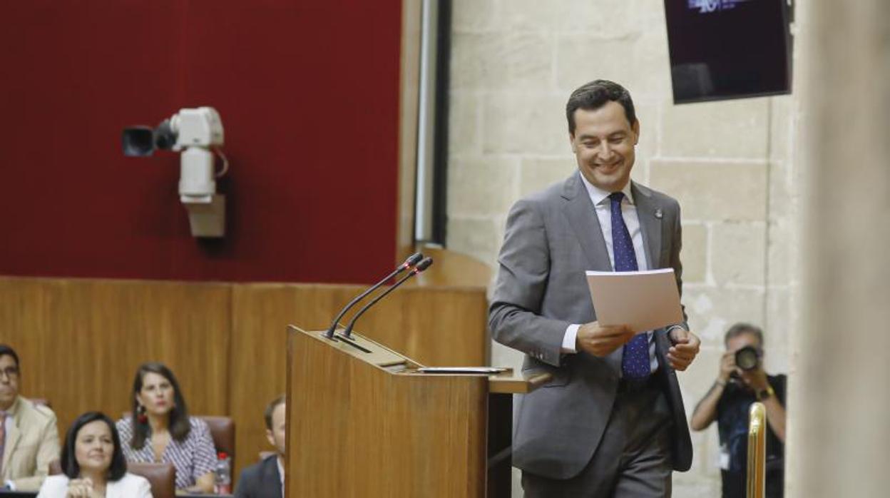 La lista de promesas de Juanma Moreno hasta 2026