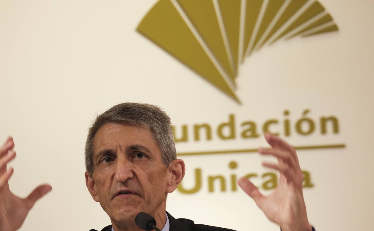 José Manuel Domínguez, presidente de la Fundación Bancaria Unicaja