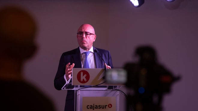 Joseba Barrena, presidente de Cajasur