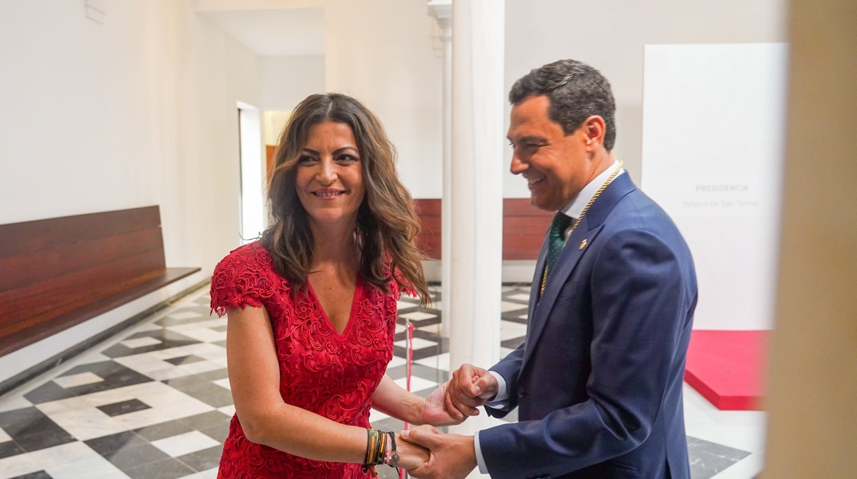 Olona busca sumarse el éxito de Juanma Moreno: «Se pone en marcha el gobierno fuerte que España necesita»