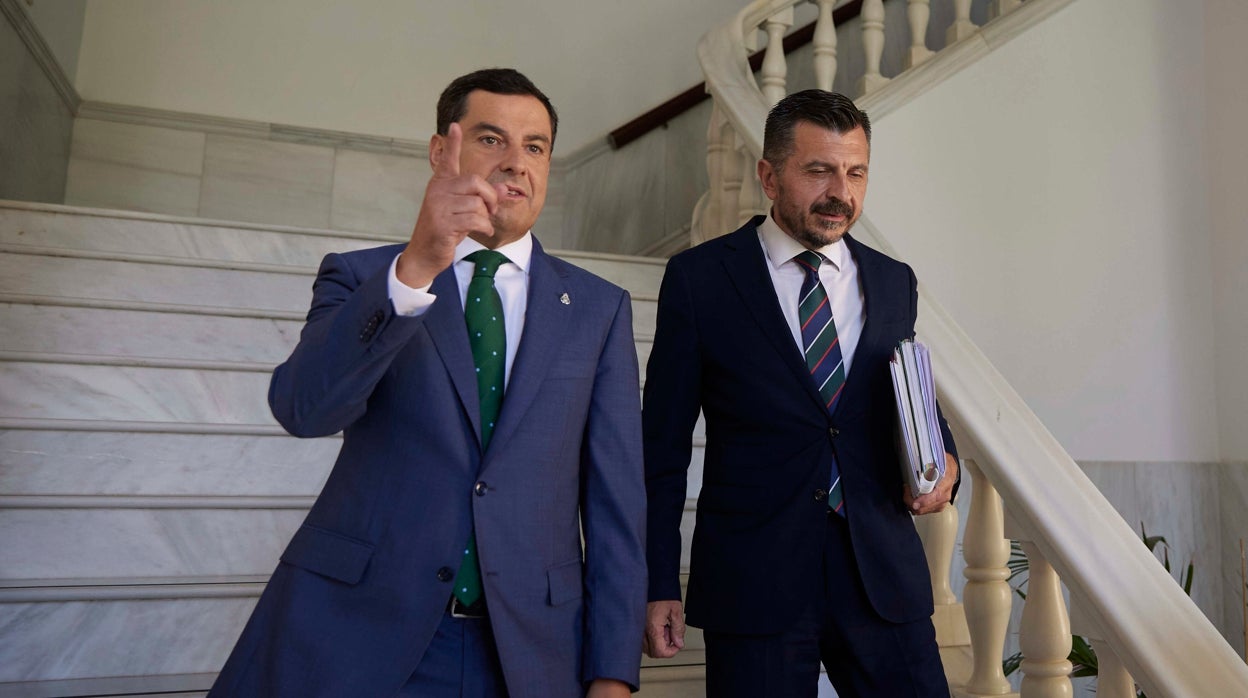 Toni Martín insiste en que el Gobierno andaluz y el PP apostarán «por el diálogo»